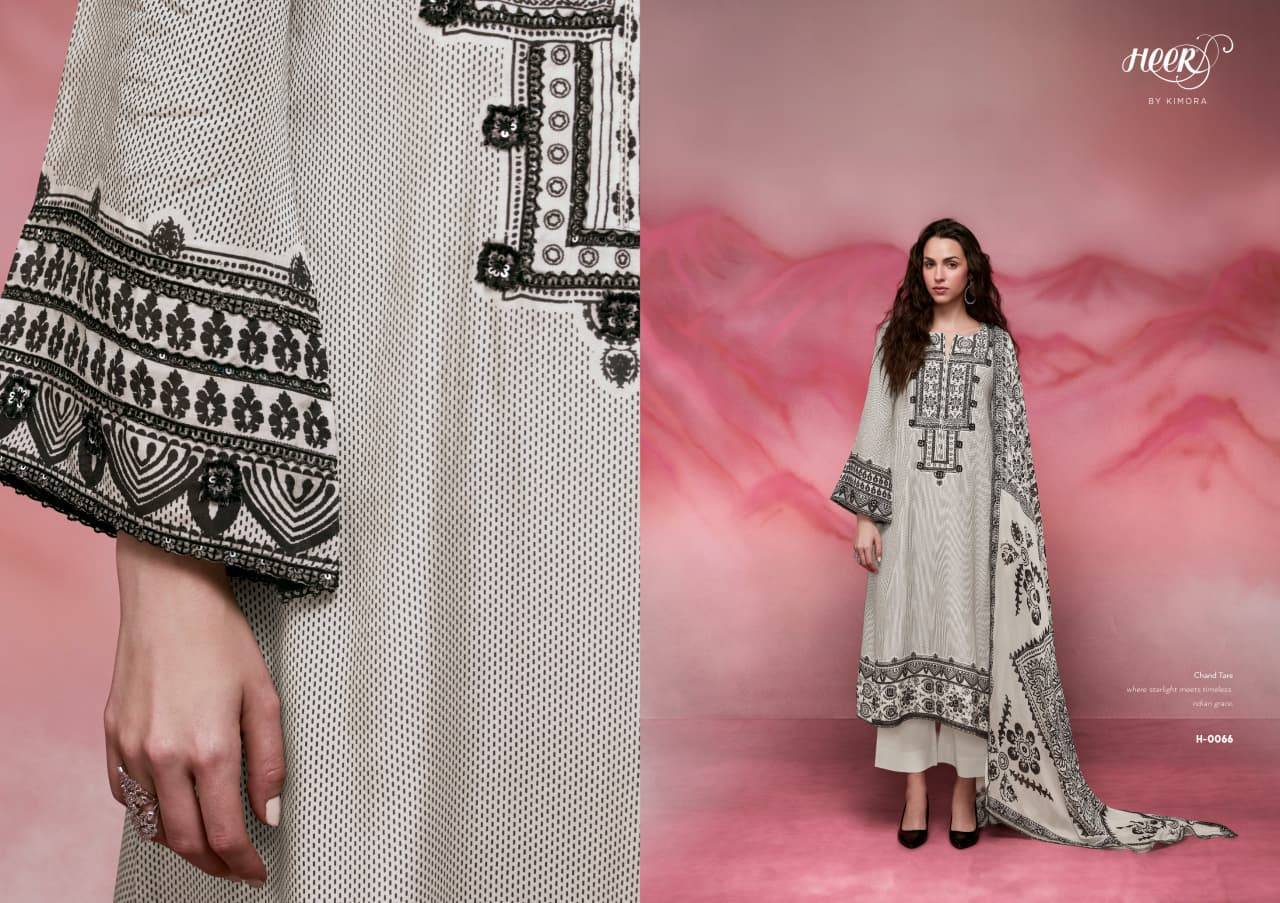 Chand Tare By Kimora Fashion 061 TO 066 series Beautiful Festive Suits Stylish PURE Muslin Dresses At Wholesale Price